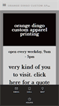 Mobile Screenshot of orangedingo.com